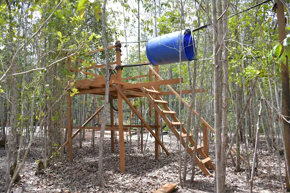 Orang-Utan-Spielplatz